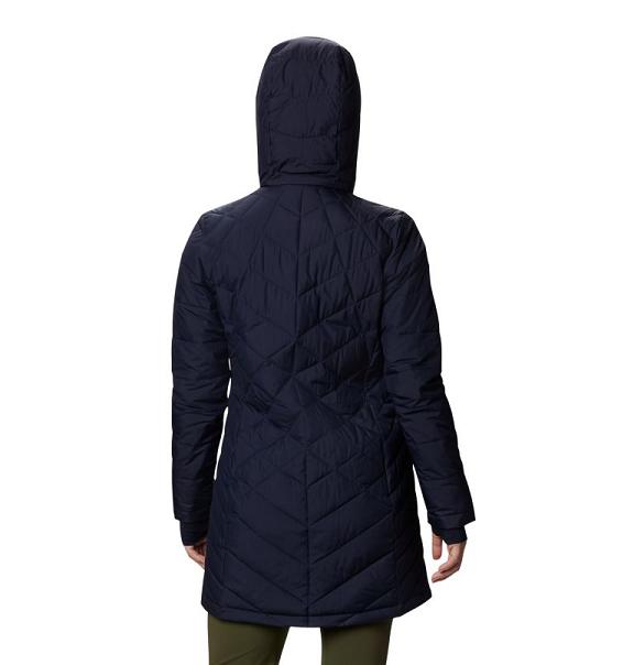 Columbia Heavenly Hooded Jacket Blue For Women's NZ38964 New Zealand